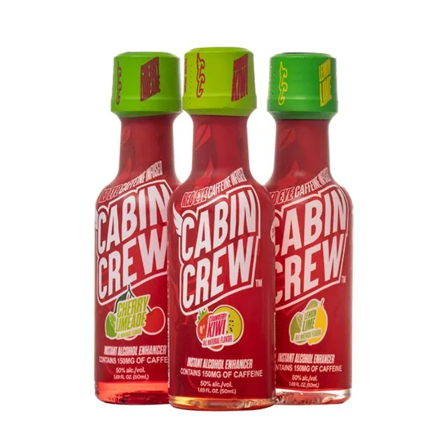 Cabin Crew Red Eye Caffeine Infused Alcohol Enhancer 50mL