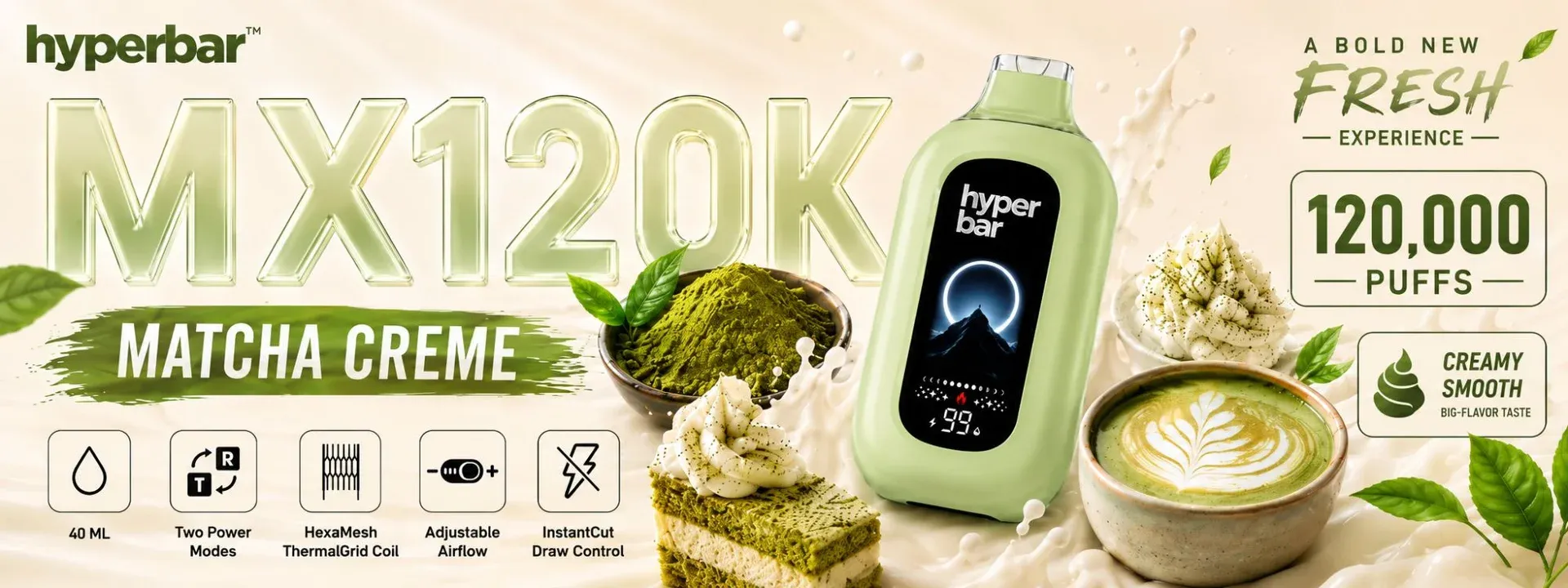 HyperBar MX120K Disposable